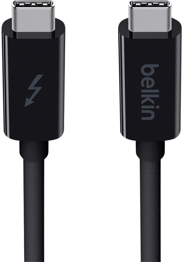 【国内正規代理店品】belkin ベルキン Thunderbolt™ 3ケーブル(20Gbps)F2CD081bt1M-BLK