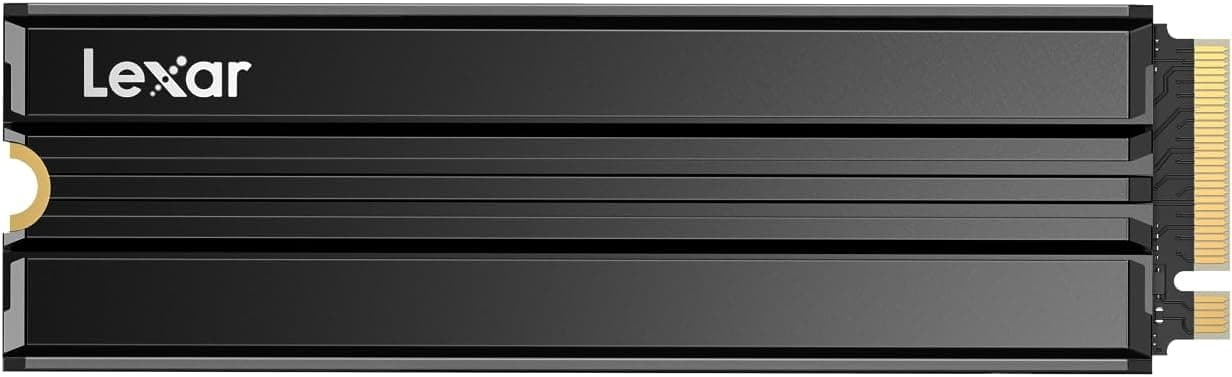 Lexar 4TB NM790 SSD ヒートシンク付き PCIe Gen4 NVMe M.2 2280 内蔵ソリッドステートドライブ 最大7400