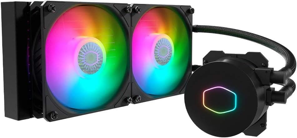Cooler Master アドレッサブルRGB 対応 簡易水冷CPUクーラー 240mm MasterLiquid ML240L V2 ARGB [ MLW-D24M-A18PA-R2 ]
