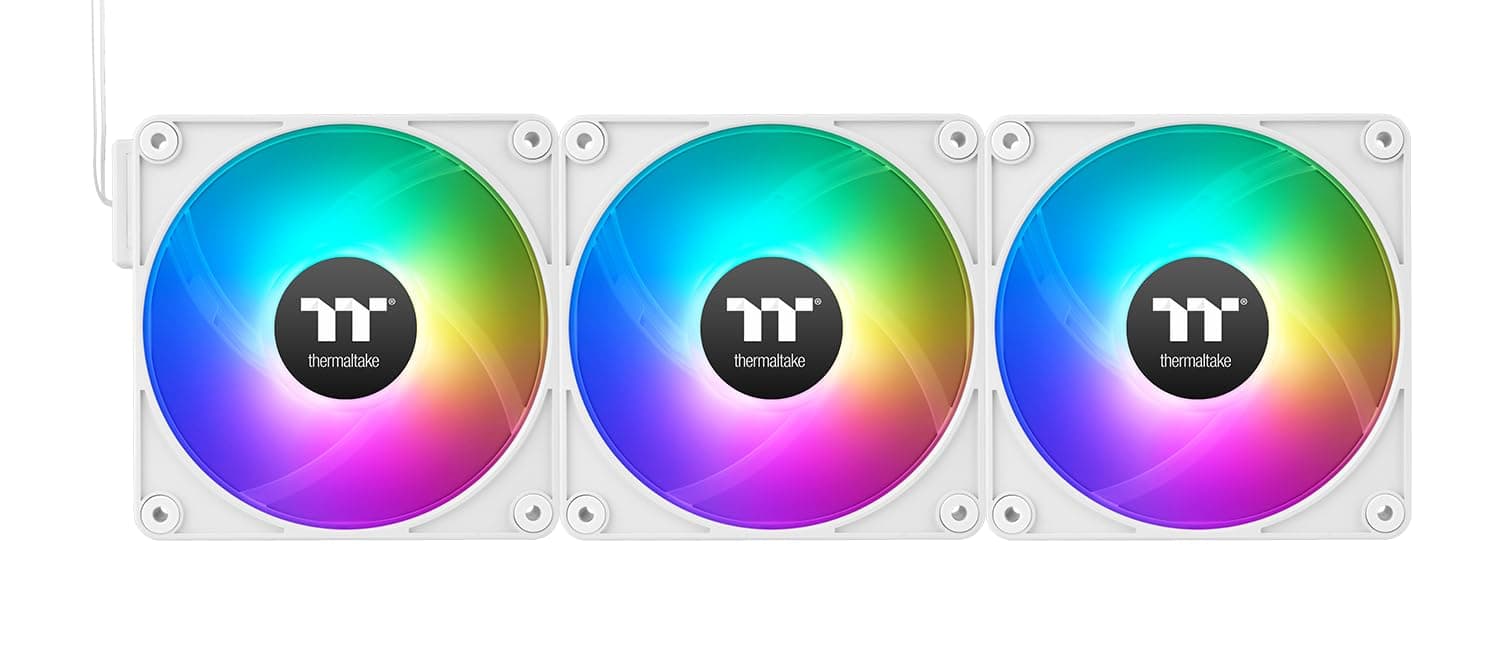 Thermaltake CT140 Reverse EX ARGB Sync 3枚セット White PCケースファン CL-F195-PL14SW-A FN2374