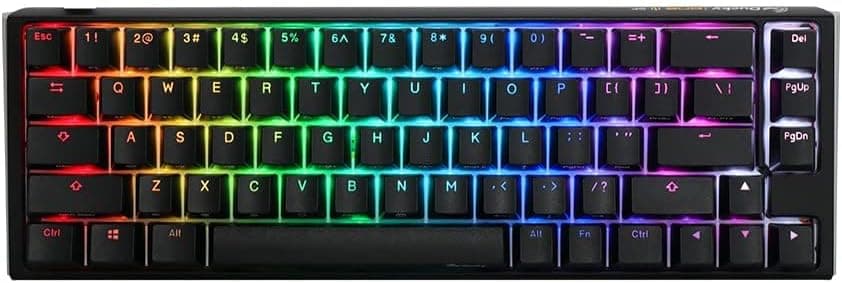 Ducky One 3 SF クラシック 65% Hotswap RGB メカニカルキーボード (Cherry MX Blue)