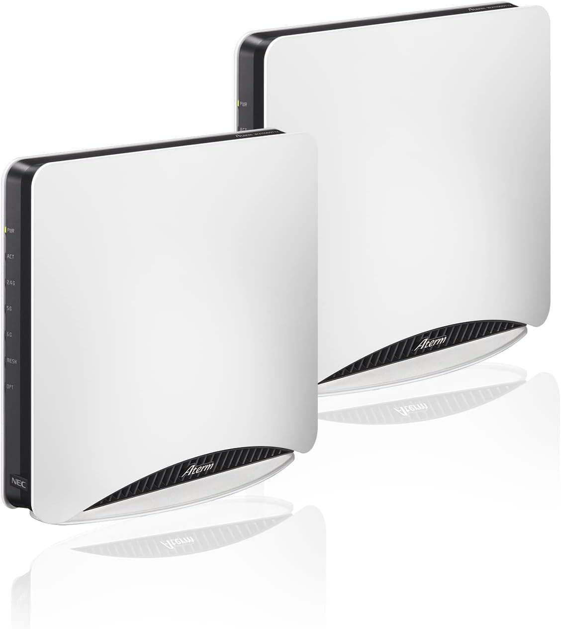 【 限定】NEC Aterm 無線LAN メッシュWiFi Wi-Fi 6E ルーター 11axトライバンド対応 AM-AX11000T12