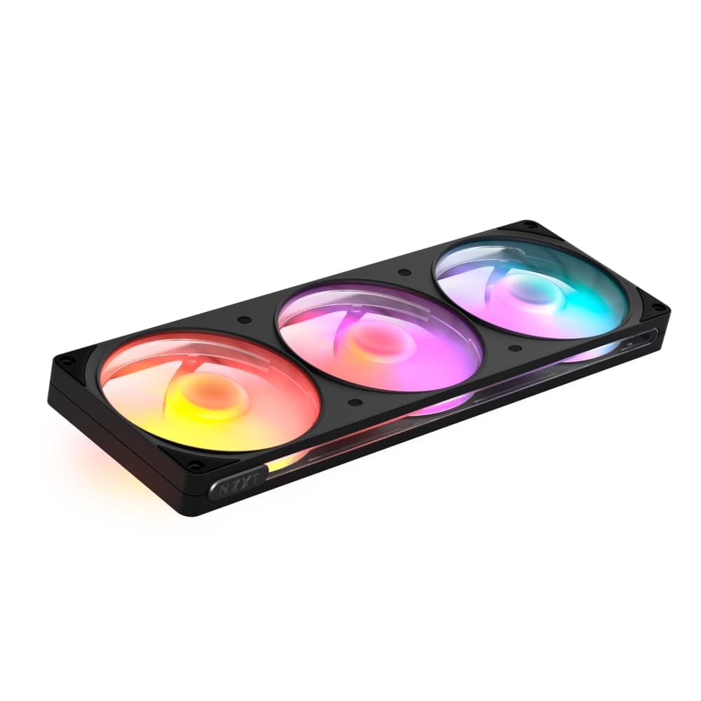 NZXT F360 RGB v2 Black シングルフレーム PCケースファン RF-R236U-BF FN2787