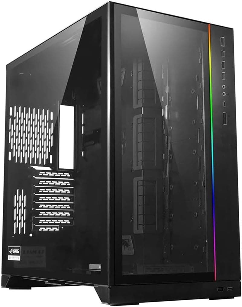 Lian Li O11 Dynamic XL ROG Certified (Black) ATX Full Tower Gaming Computer Case