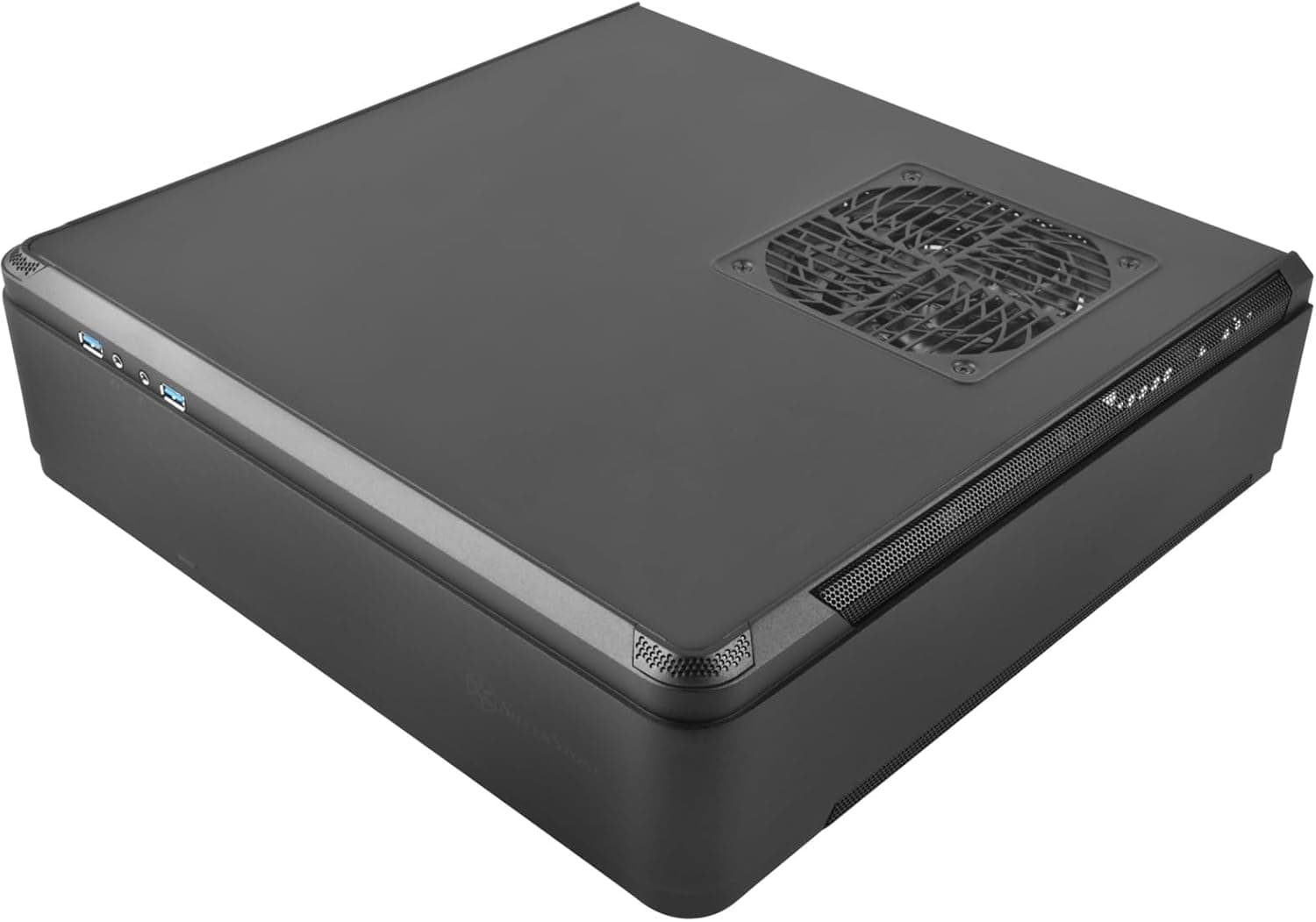 SilverStone Fortressシリーズ Mini-ITXケースブラック SST-FTZ01B-E