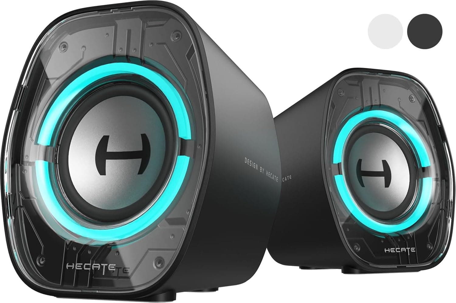Edifier G1000 II PC スピーカー 2.0ch RGB 卓上小型 音質高
