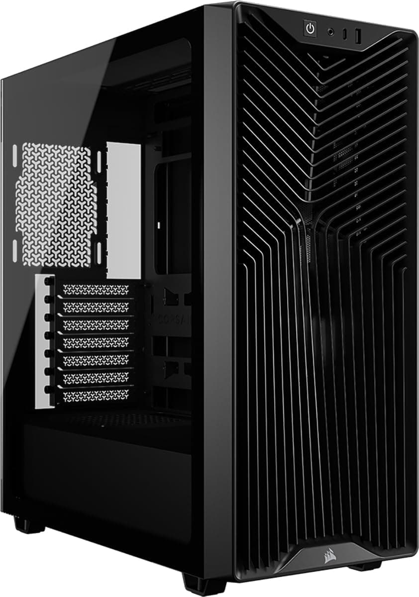 CORSAIR 3200D RS ミドルタワー PC ケース – ブラック CC-9011334-WW