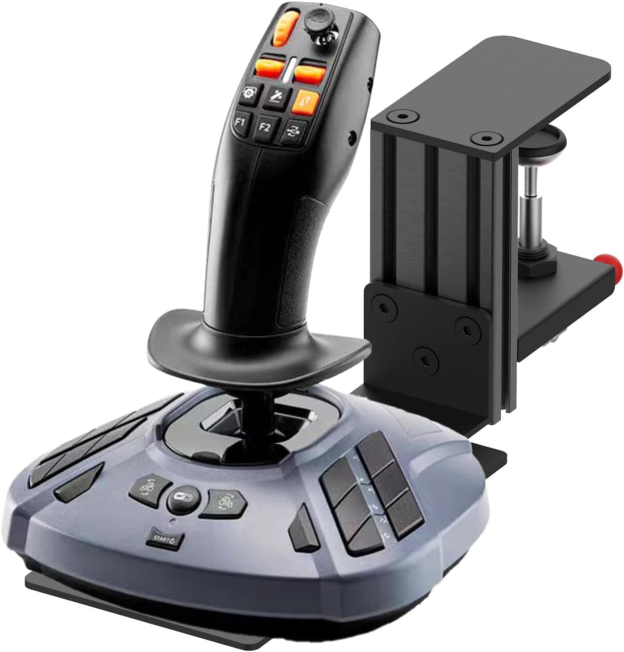 フライトジョイスティック用クイックリリースクランプデスクマウント - Logitech G Extreme 3D Proジョイスティック