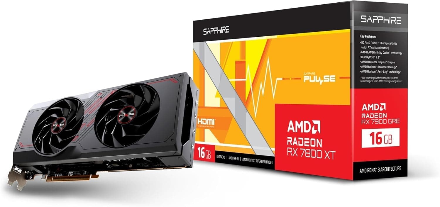 SAPPHIRE PULSE RX 7800 XT 16GB GDDR6 2ファン
