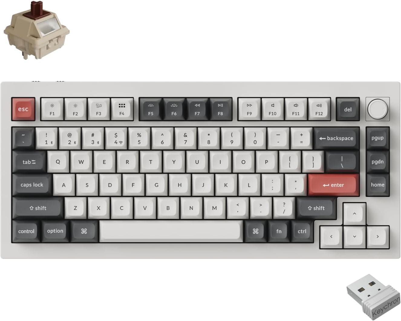 「国内正規品」Keychron Q1 Ultra 8K メカニカルキーボード 2.4G