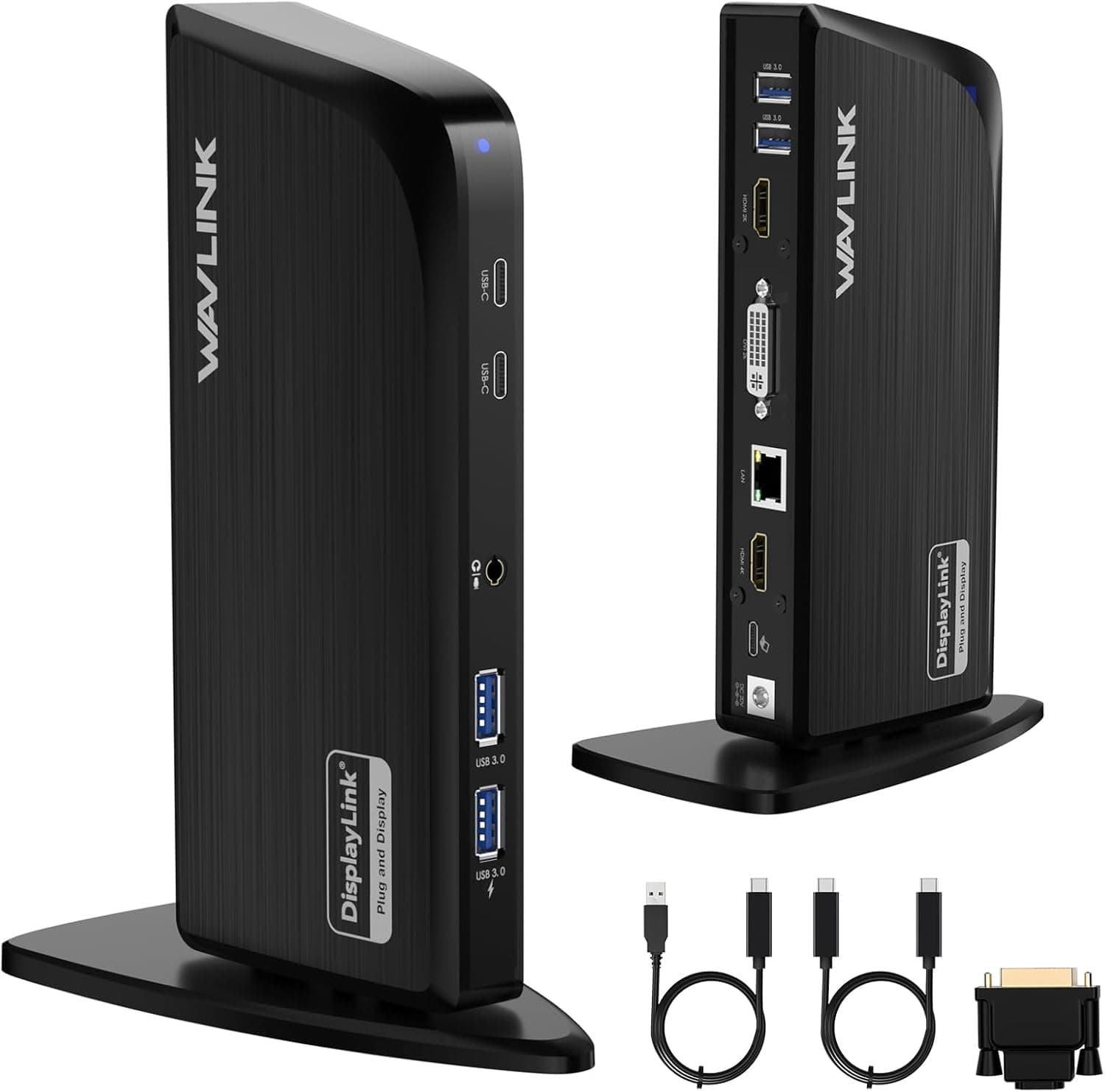 WAVLINK DisplayLink ドッキングステーション 13イン1 USB C ノートパソコンドック