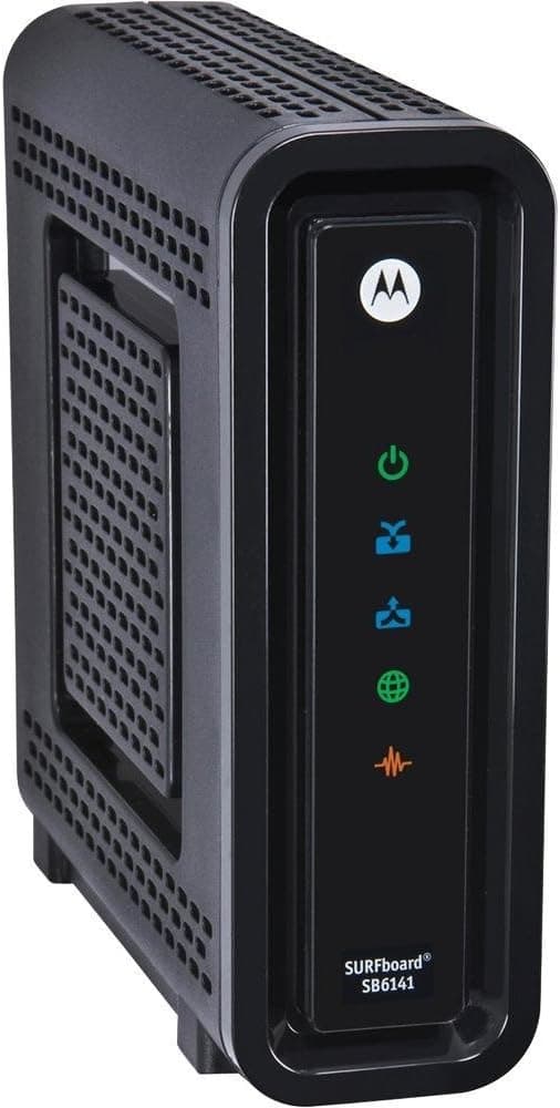 ARRIS SURFboard SB6141 DOCSIS 3.0ケーブルモデム - 小売用パッケージ - 黒