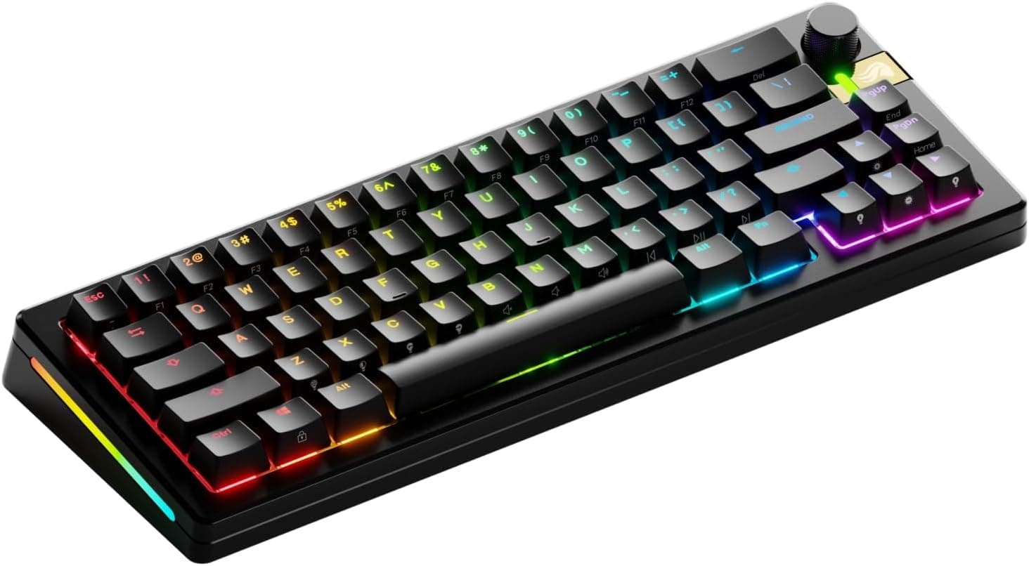 Glorious GMMK 3 PRO HE 65% Prebuilt Wireless Black 無線ゲーミングキーボード 英語配列 GLO-KB-GMMK3-PRO-65-PB-HE-WL-BLK-US KB0837