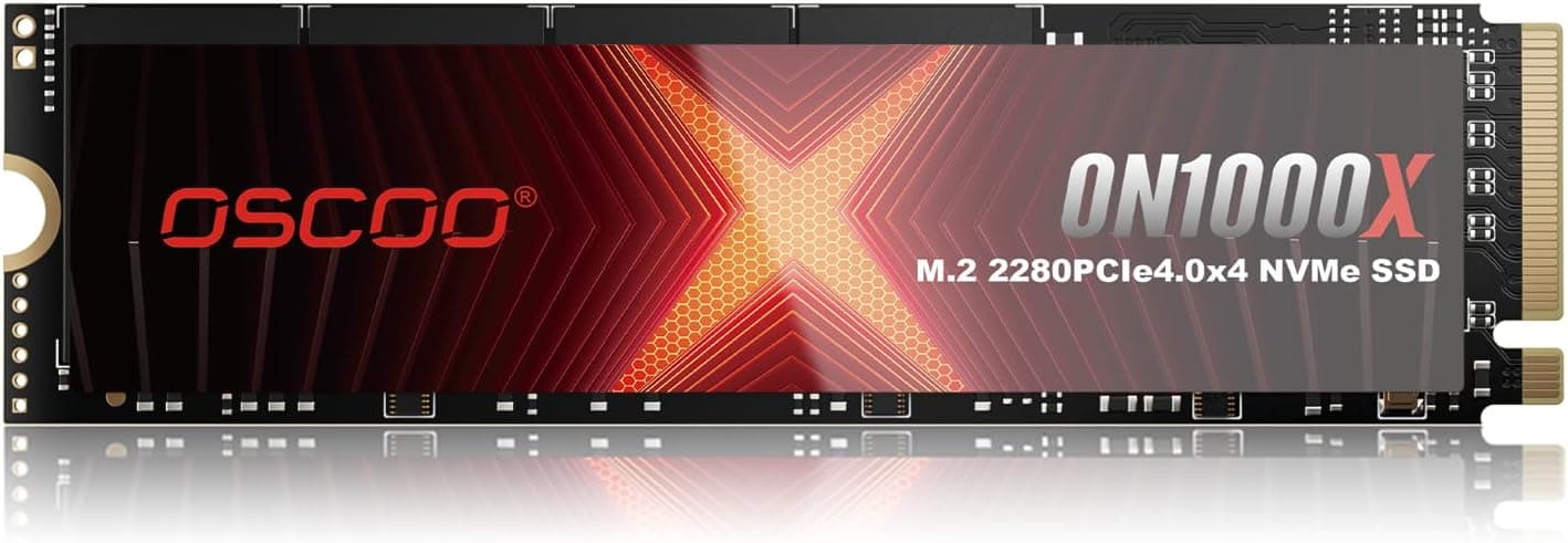 OSCOO 2TB NVMe PCIe 4.0 SSD