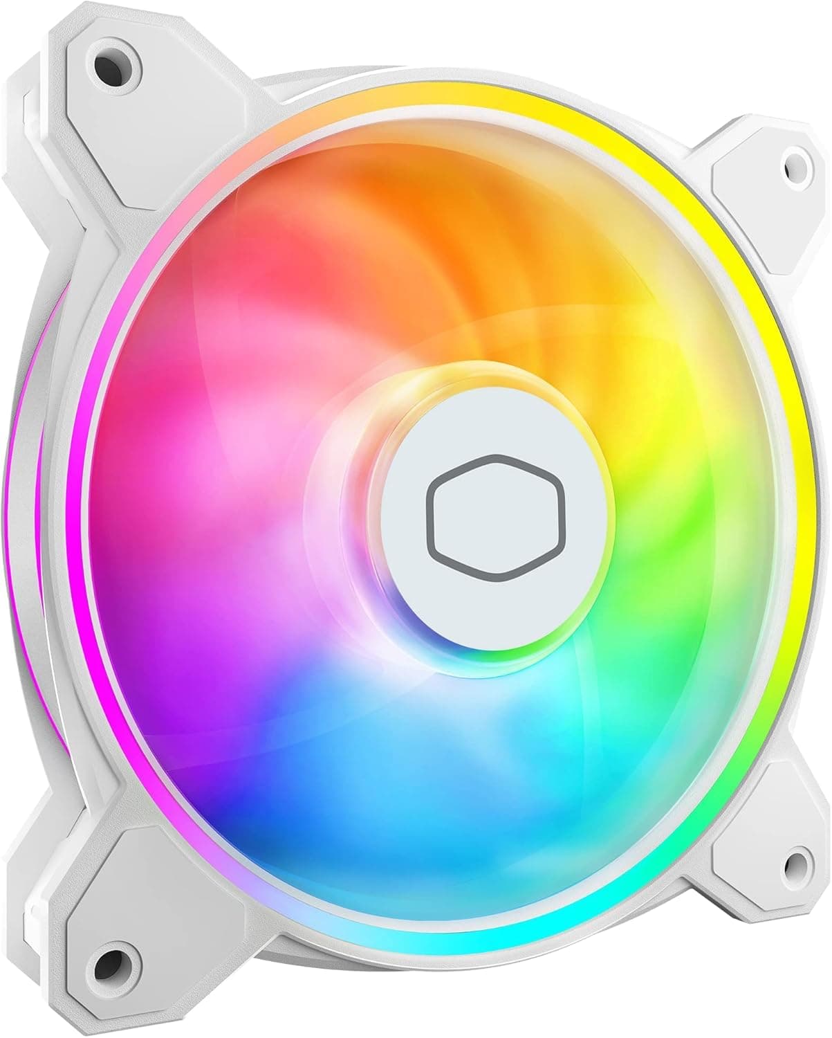 Cooler Master MasterFan MF140 Halo2 140mm ARGB Gen2 PCケースファン ホワイト MFL-B4DW-16NP2-R2 FN1896
