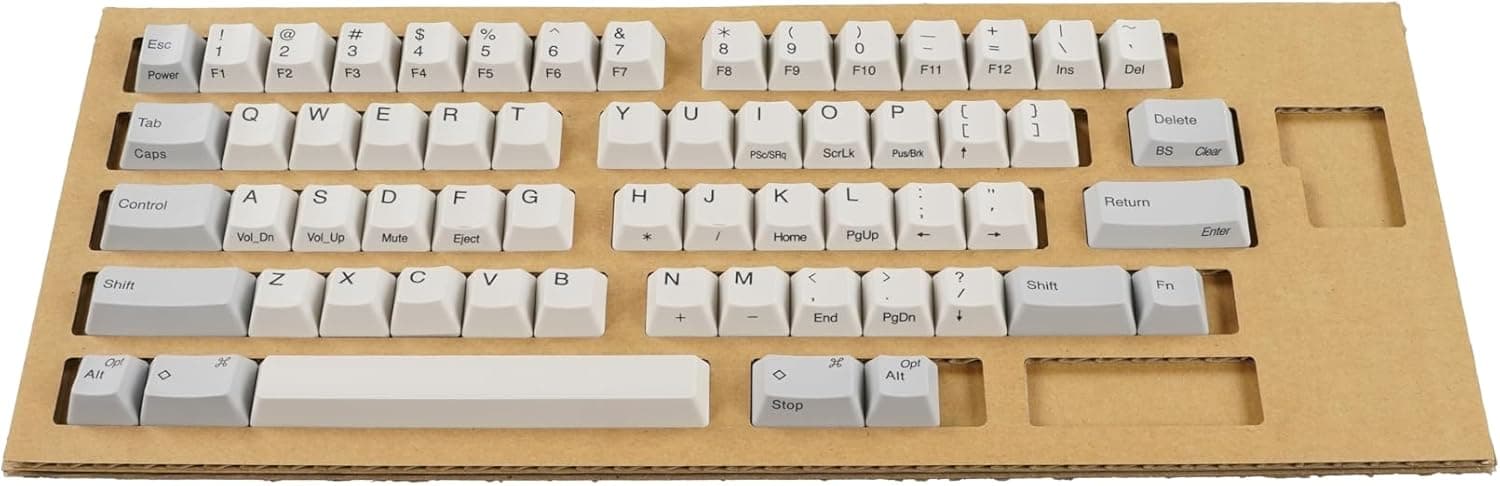 PFU HHKB Professionalシリーズキートップセット白左上印字 (英語配列モデル) PD-KB400KTW