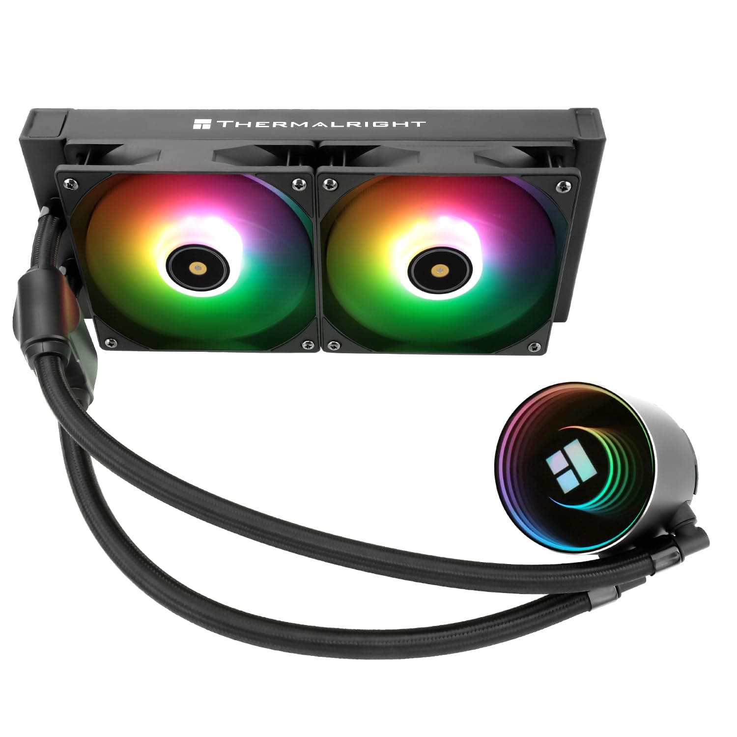 Thermalright Frozen Notte 240 ブラック ARGB 水冷CPUクーラー