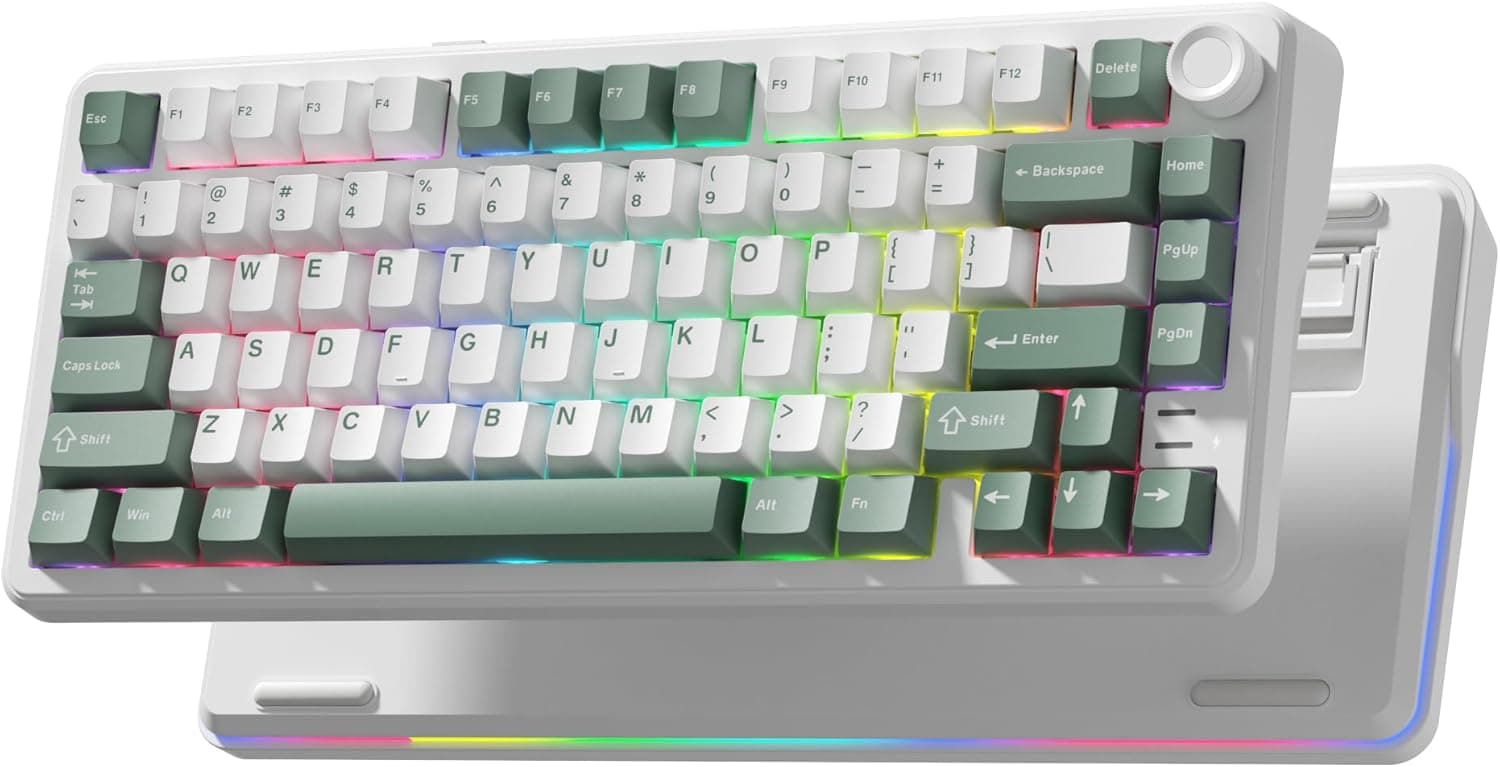 Womier L75 ゲーミングキーボード 75%ワイヤレスメカニカルキーボード