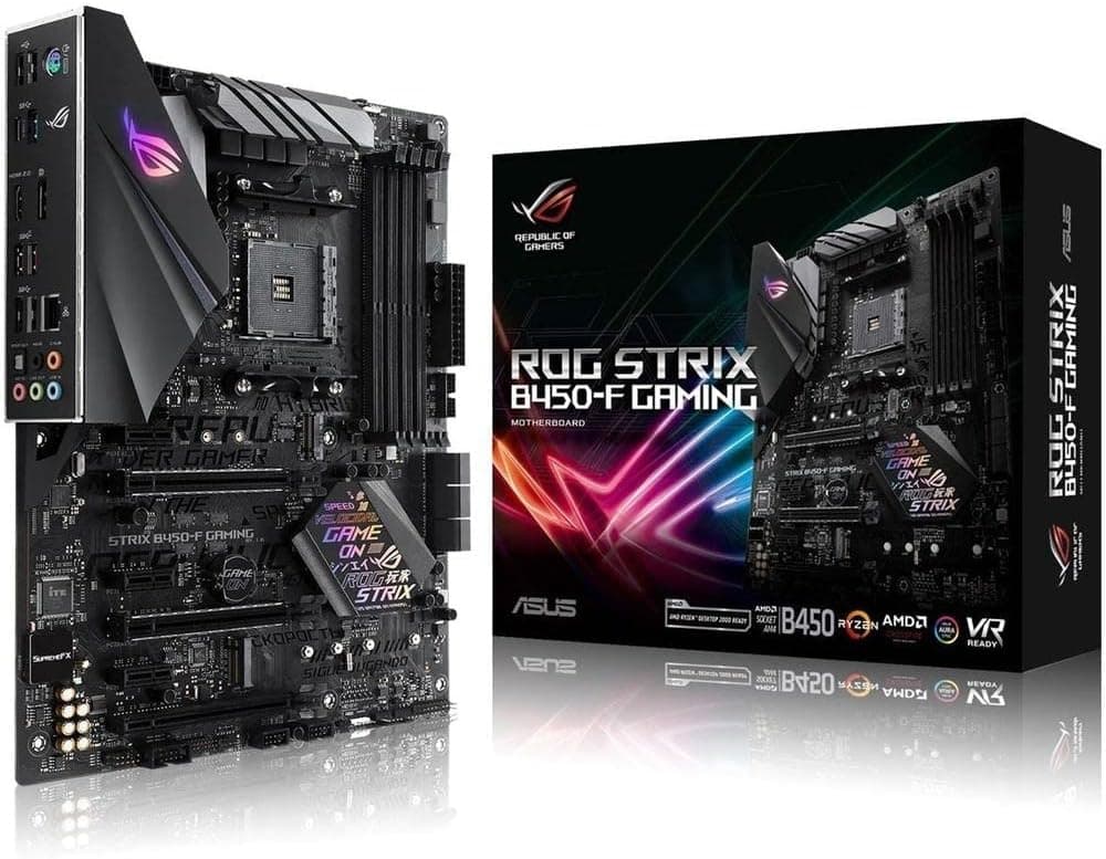 ASUS AMD B450 搭載 AM4 マザーボード ROG STRIX B450-F GAMING 【 ATX 】【 第3世代 AMD Ryzen CPU に対応】