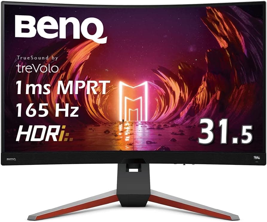 BenQ MOBIUZ EX3210R 湾曲ゲーミングモニター (31.5インチ