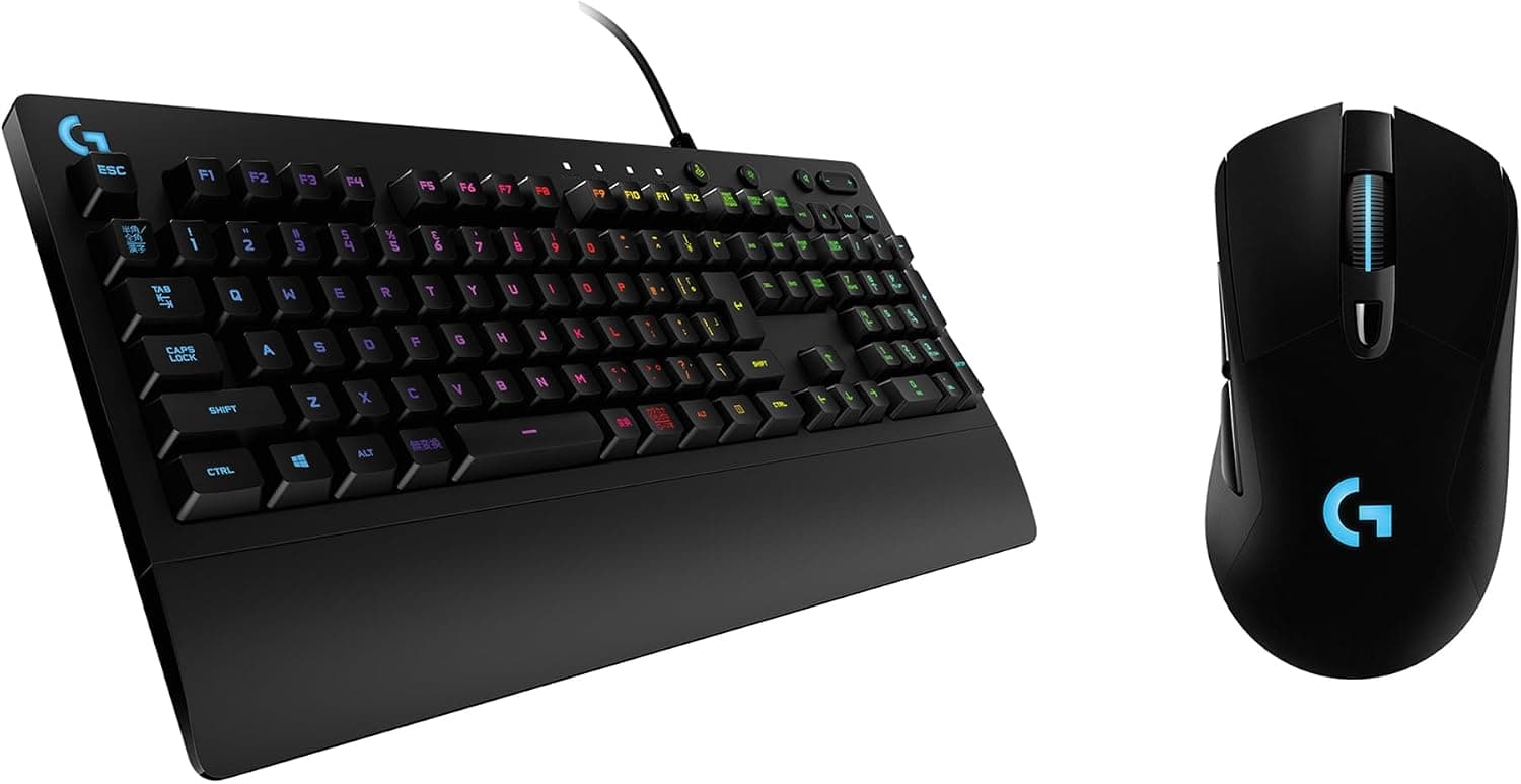 Logicool G ロジクールG ゲーミングキーボード・マウス セット G213r + G703h 国内正規品