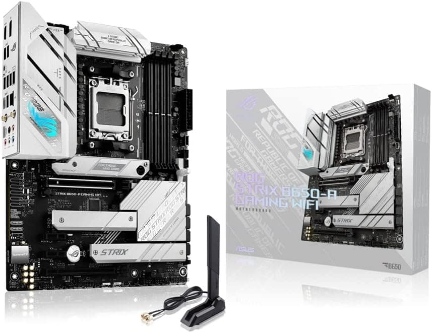 ASUS ROG STRIX B650-A GAMING WIFI AMD Ryzen 7000 シリーズ AM5 対応 B650 搭載 ATX マザーボード