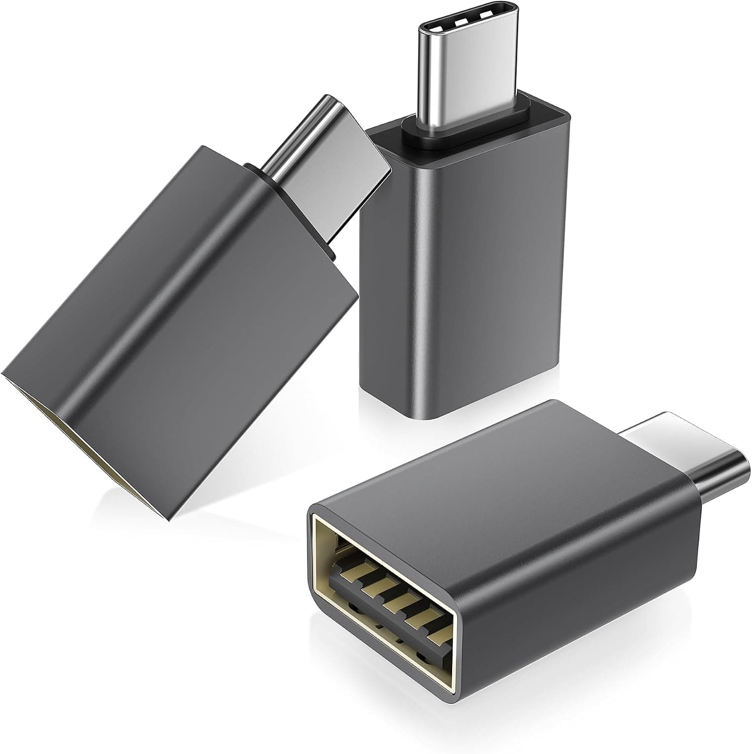 Basesailor USB C - USBアダプター 3パック USBCオス→Aメス 3.0 OTG MacBook Pro