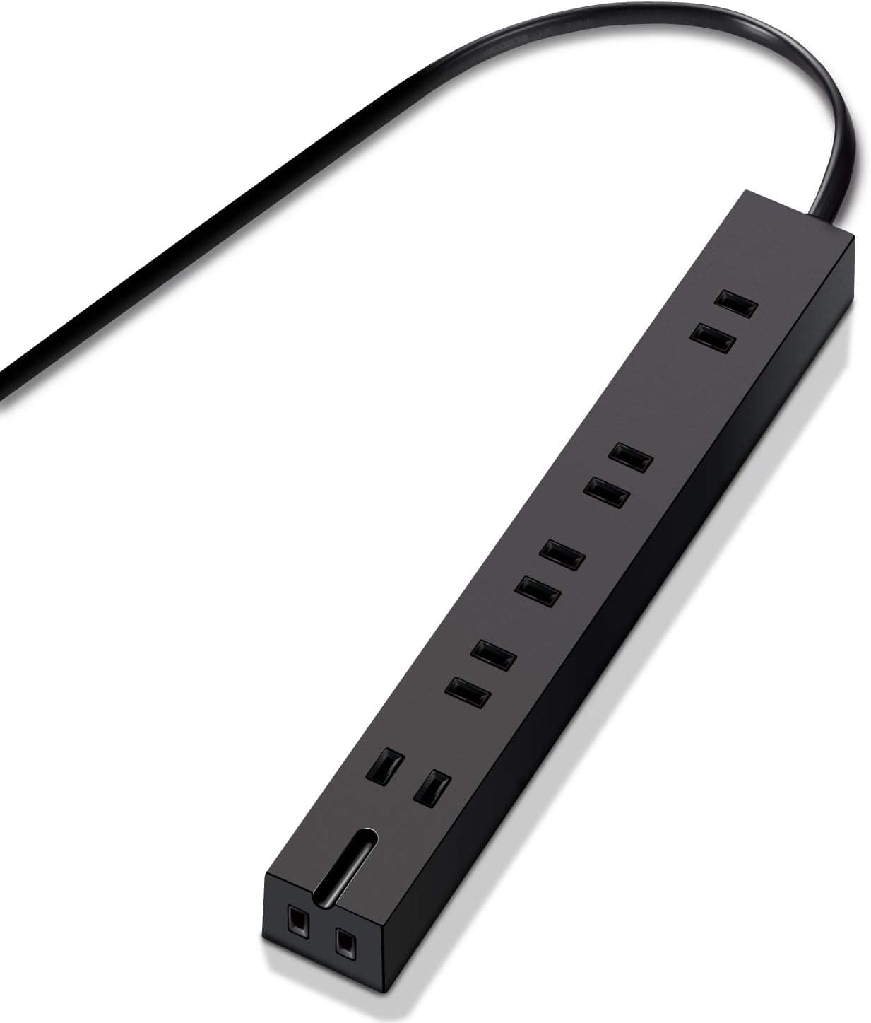 エレコム電源タップマグネット強力 3m 6個口(内3ピン1) ブラック T-KM01-2630BK