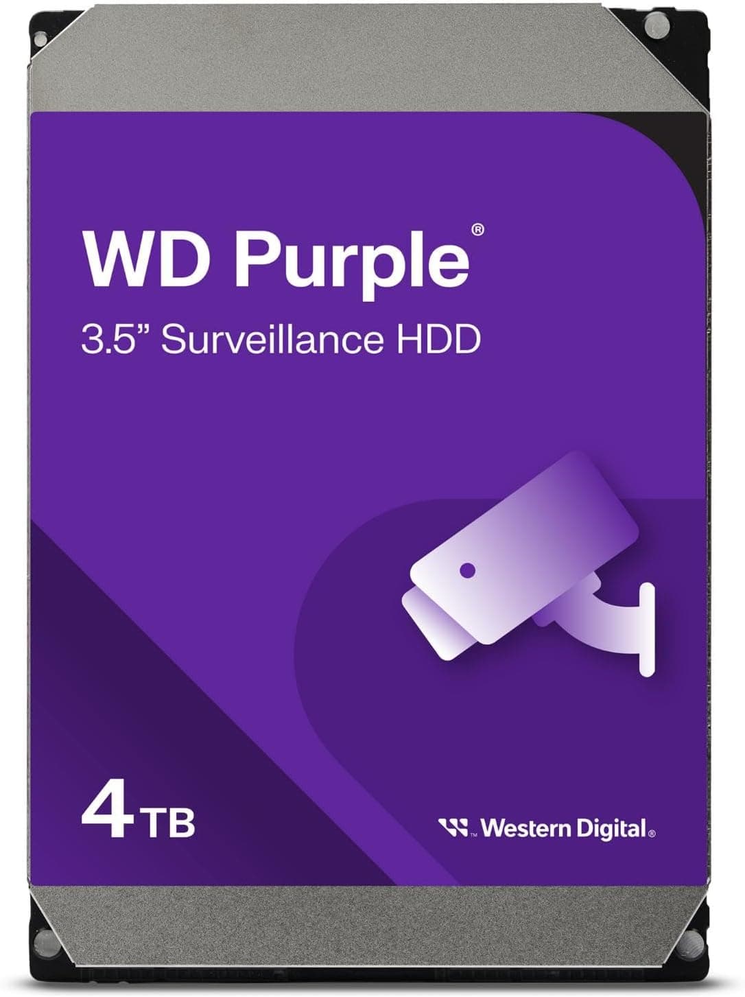 Western Digital HDD 4TB WD Purple 監視システム 3.5インチ 内蔵HDD WD40PURZ