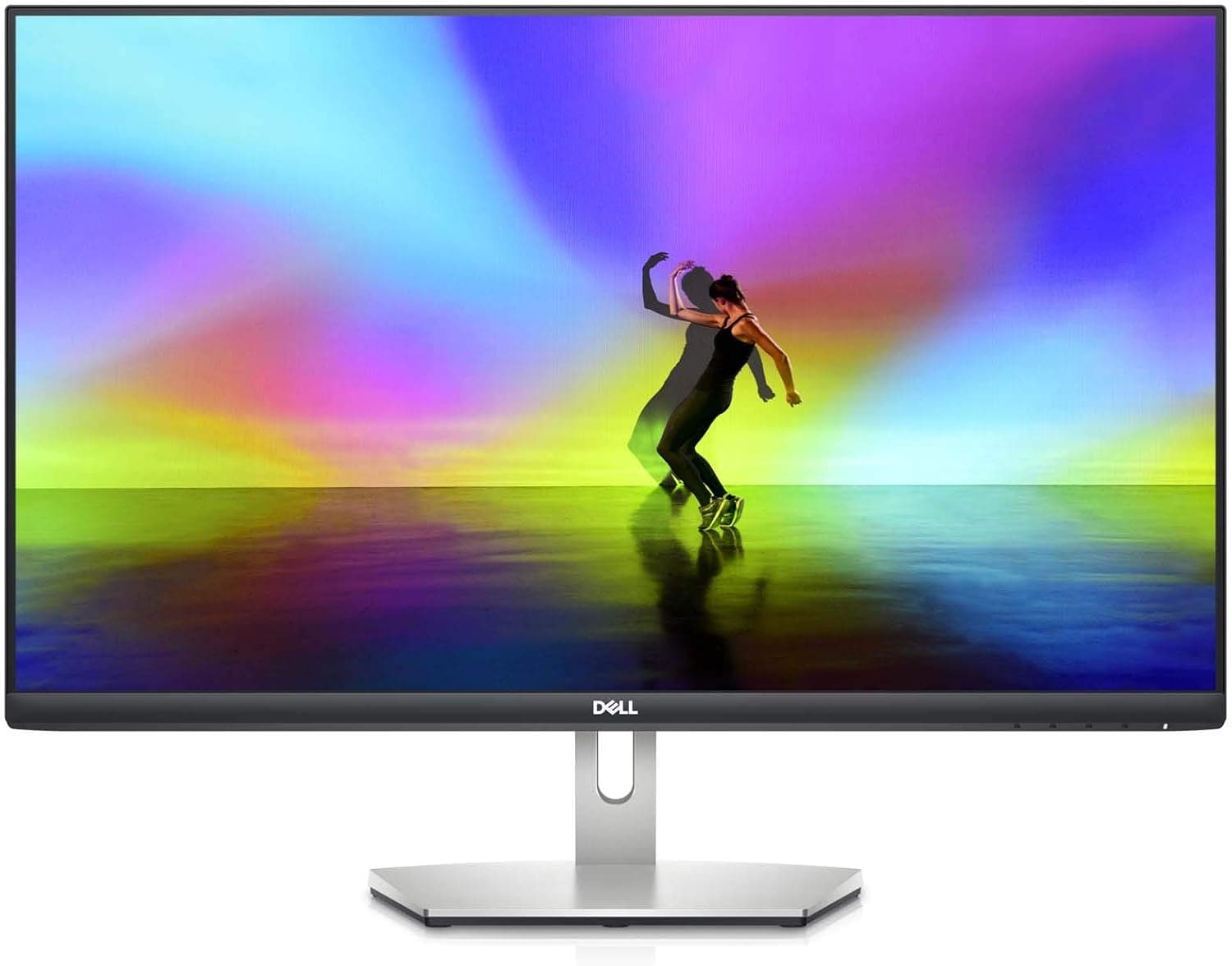 Dell SE2722H フルHD 1080p IPS 超薄型ベゼルモニター HDMIポート 2個 内蔵スピーカー シルバー