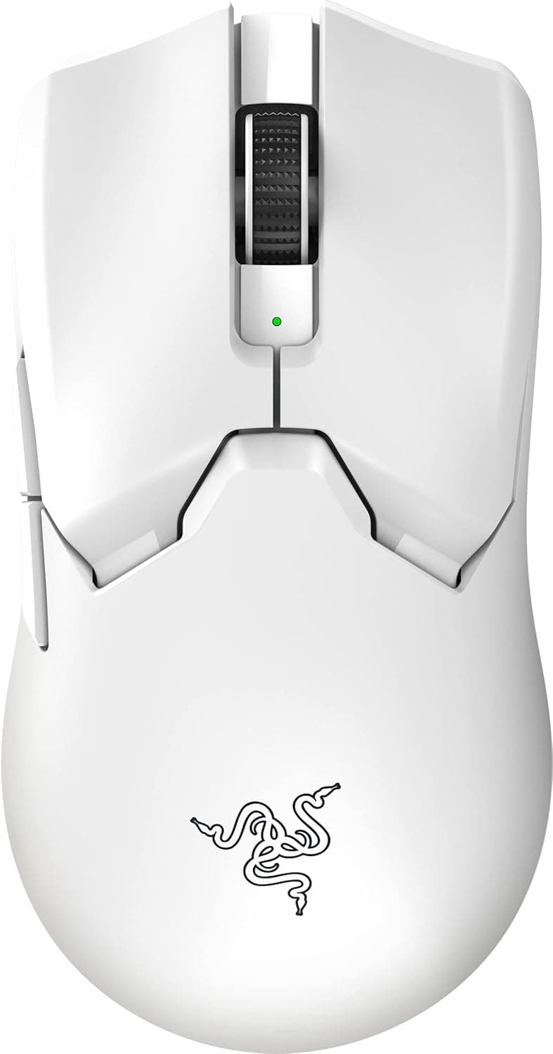 Razer Viper V2 Pro (White Edition) ゲーミングマウス超軽量 59g Focus Pro 30K オプティカルセンサー 30000DPI 高速無線オプティカルマウススイッチ 6ボタン