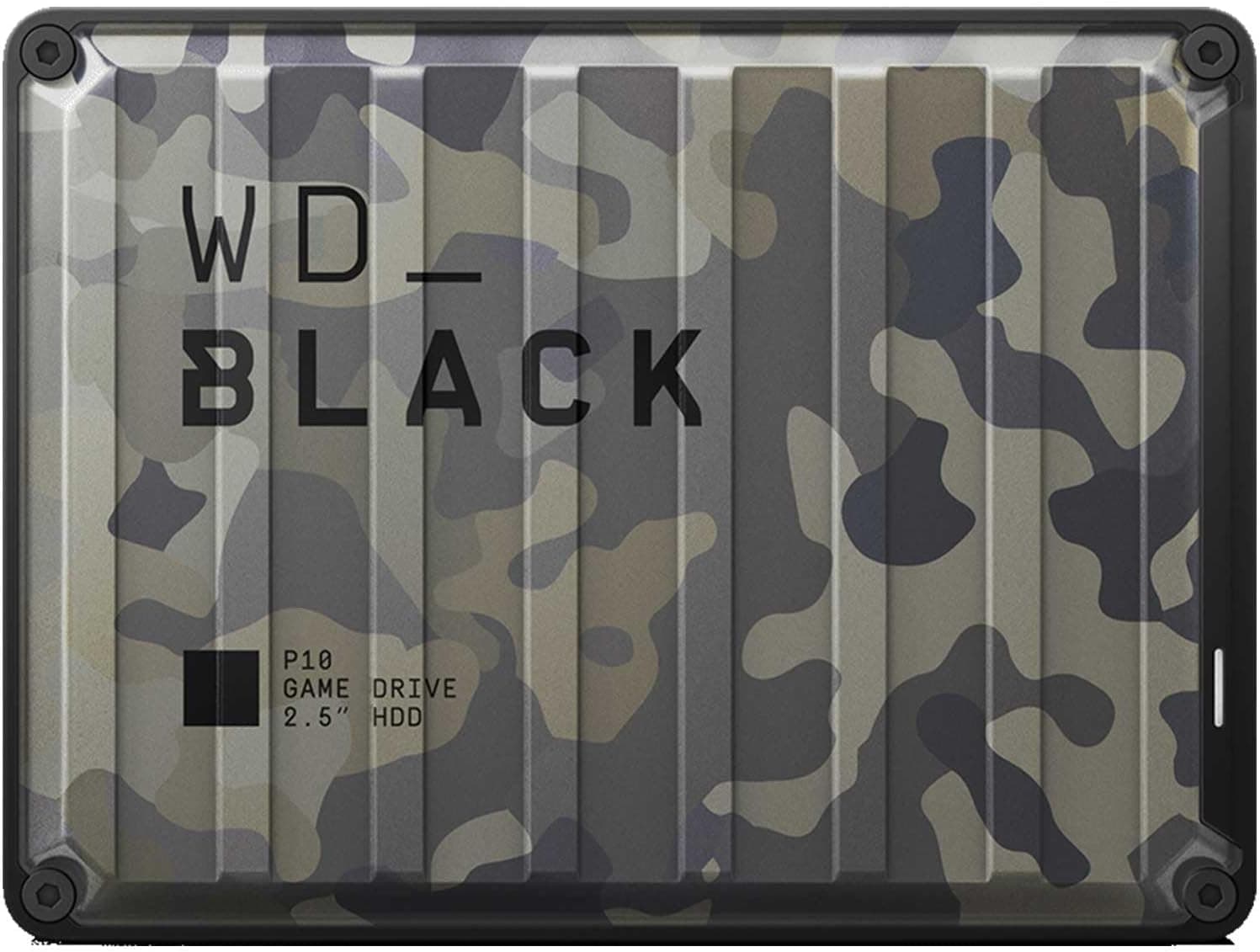 ウエスタンデジタル(Western Digital) WD ポータブルHDD 6TB WD_BLACK P10 Camo Edition USB 3.2 Gen1