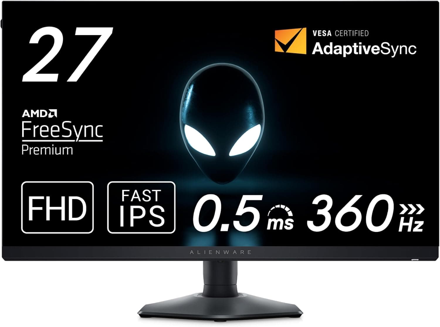 Dell AW2724HF 27インチ Alienware ゲーミングモニター(無輝点3年保証