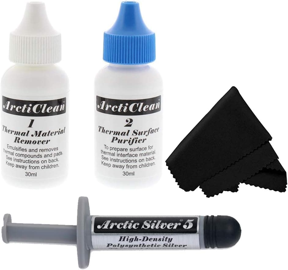 Nabob Deals - Arctic Silver 5 サーマル冷却コンパウンドペースト 3.5g 高密度ポリ合成シルバー