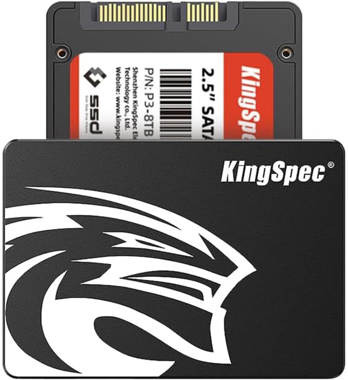 KingSpec 8TB 2.5 SSD SATA III 内蔵型 - 読み取り550MB