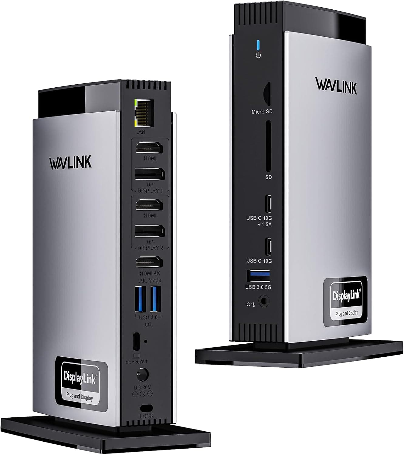 WAVLINK ドッキングステーション 3モニター