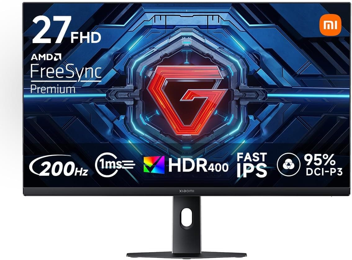 Xiaomi G27i 27インチ ゲーミングモニター FHD 1920×1080 200Hz Fast IPS 1ms GTG