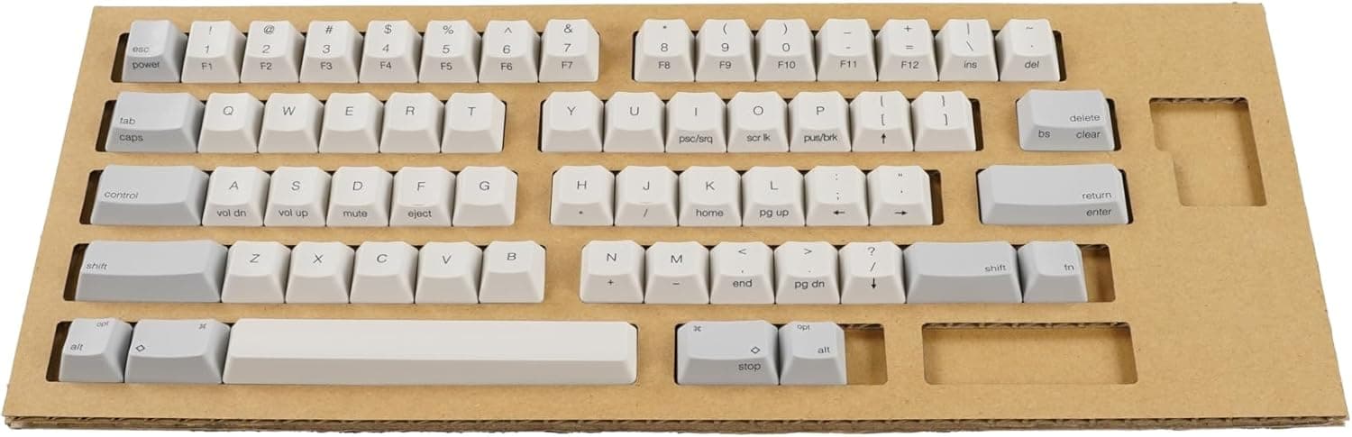 PFU HHKB Professionalシリーズキートップセット英語配列中央印字白 PD-KB400KTWC