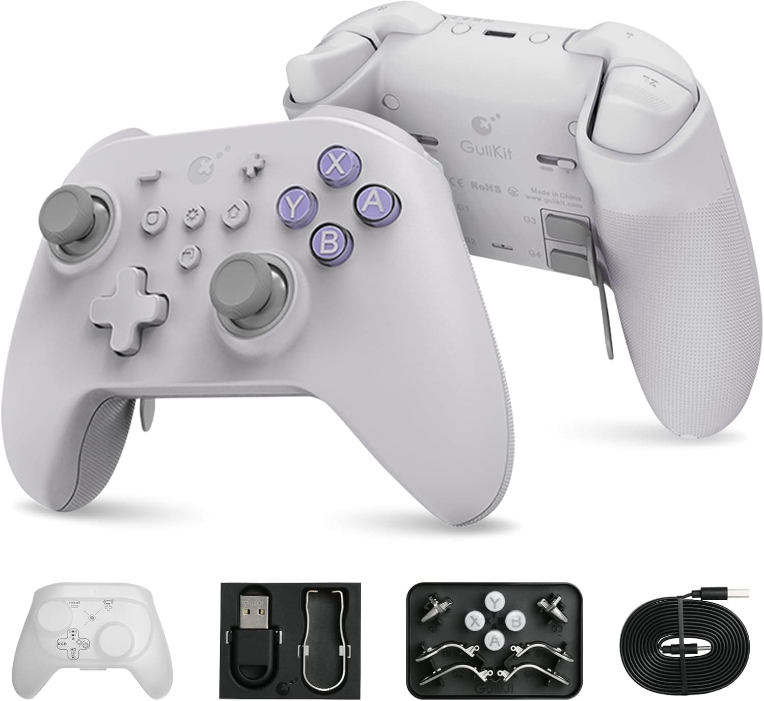GuliKit ワイヤレス コントローラー KK3 MAX Controller レトロ PC