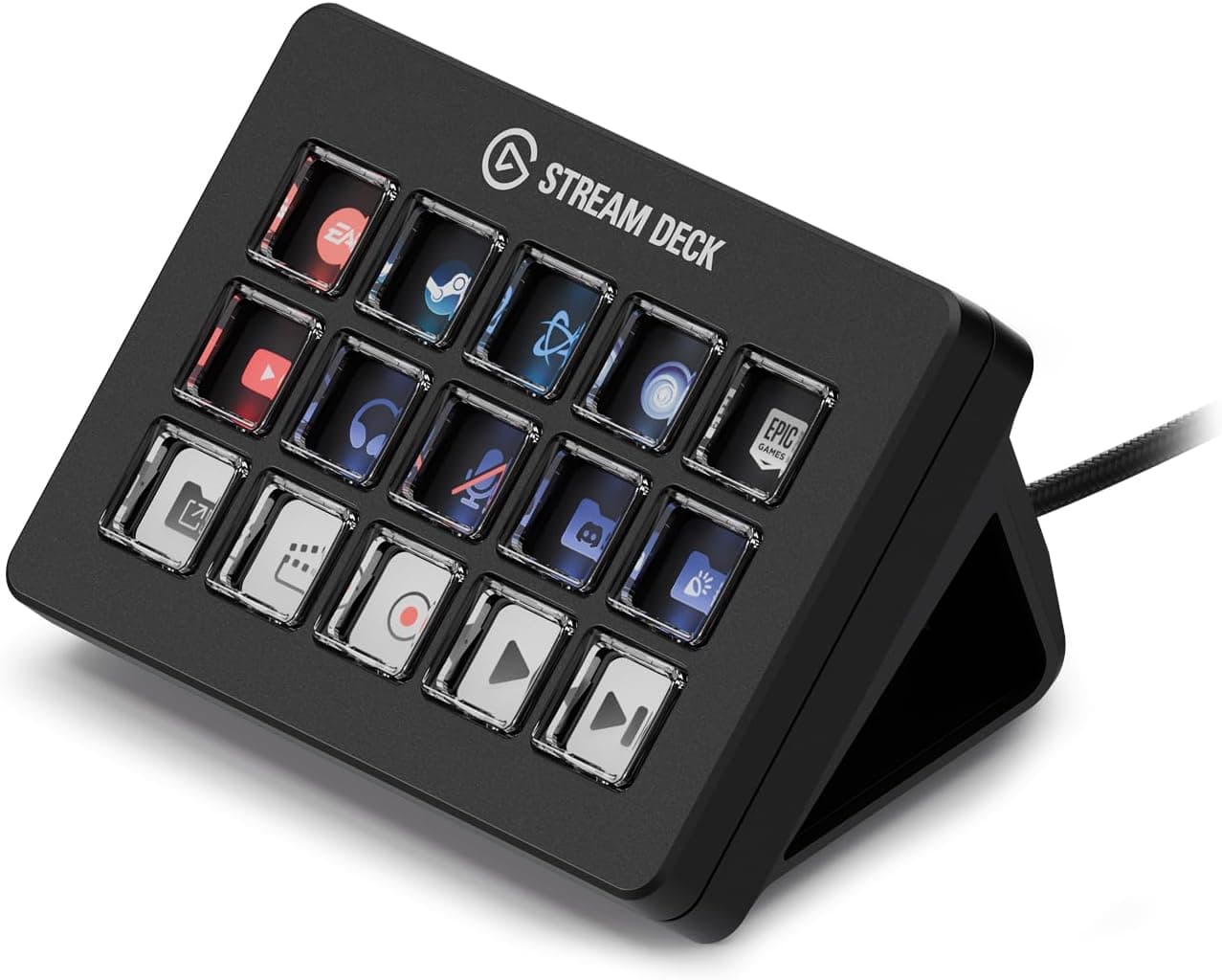 Elgato Stream Deck Scissor Keys ワークフローコントローラー