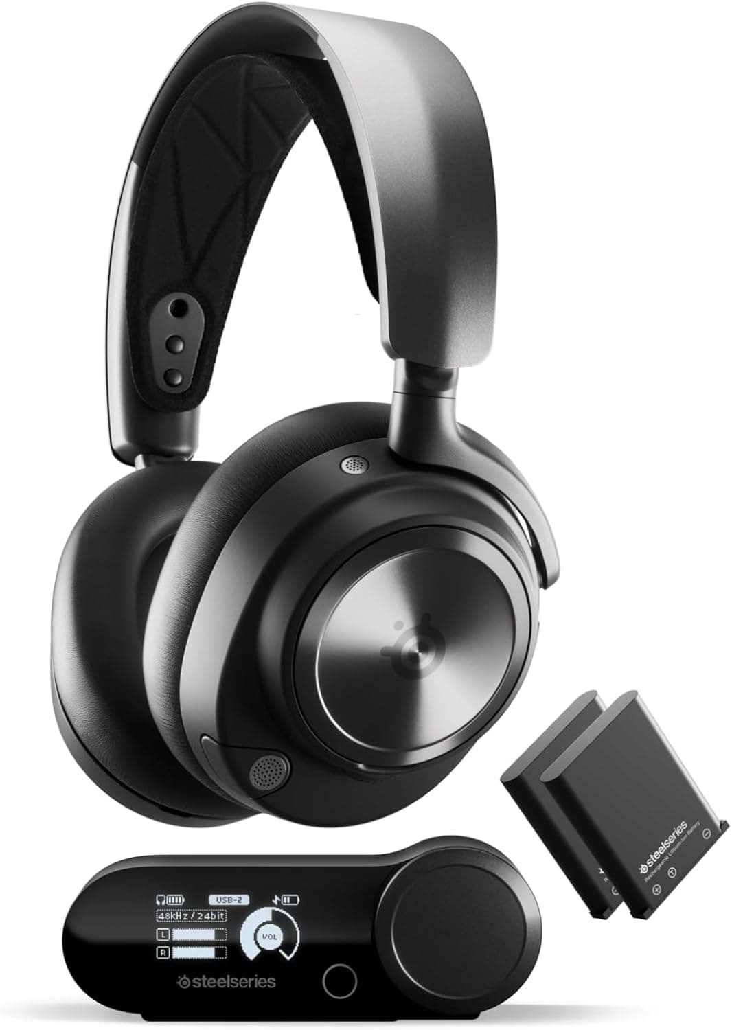SteelSeries Arctis Nova Pro Wireless X ゲーミングヘッドセット 61521