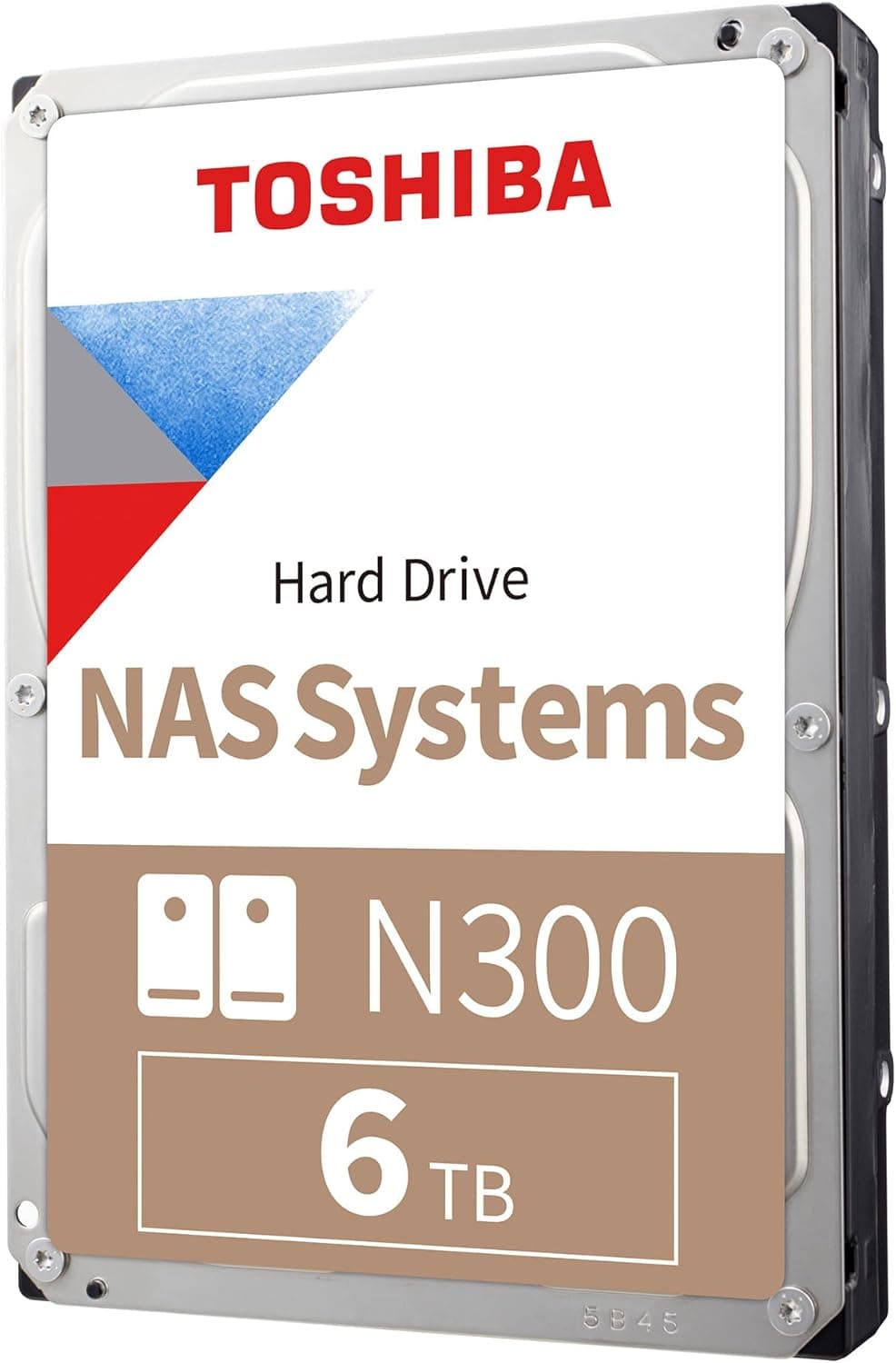 東芝 6TB N300 内蔵ハードドライブ - NAS 3.5インチ SATA HDD (HDWG480UZSVA)