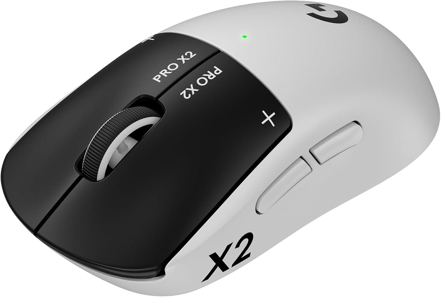 Logicool G ラピッドトリガー PRO X2 SUPERSTRIKE LIGHTSPEED ゲーミングマウス G-PPD-004WL-STRK 8000Hz ポーリングレート軽量 61g ハプティック誘導トリガーシステム HITS 90時間連続利用可能 HERO2 センサー USB Type-C 充電 POW