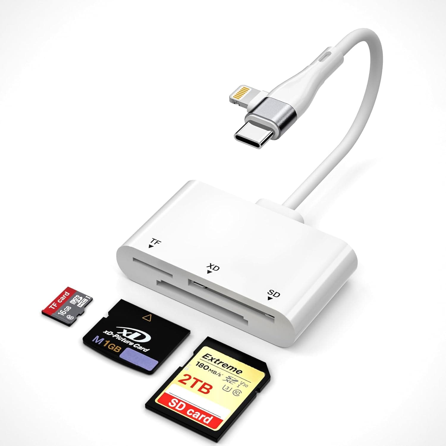 XDカードリーダー 3イン1 SD
