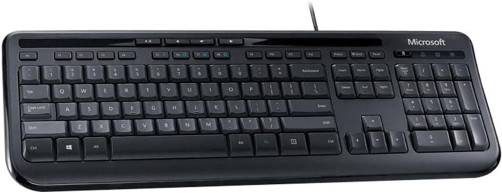 Microsoft Wired Keyboard 600 (Black) by Microsoft [並行輸入品]