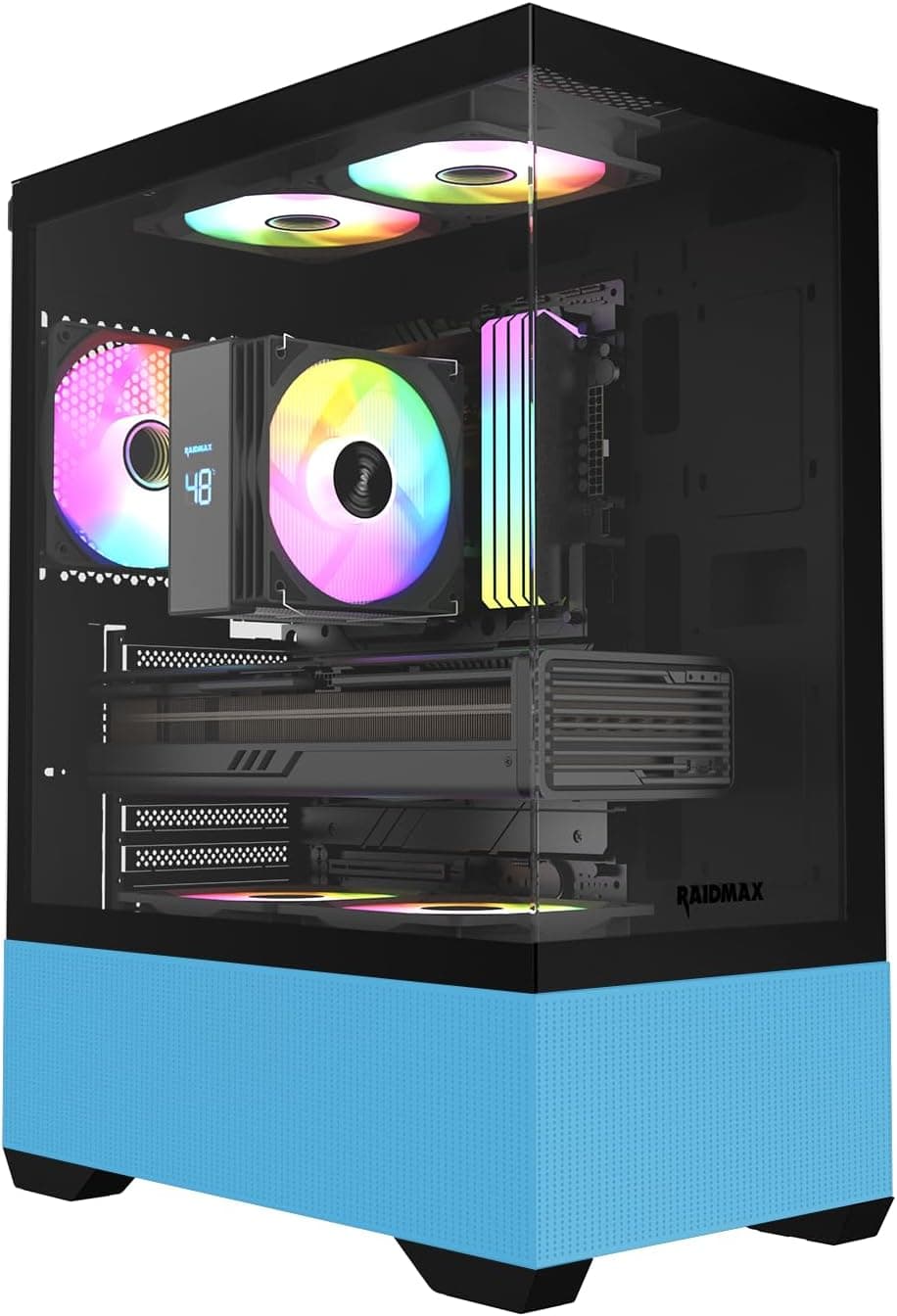 RAIDMAX i802 Vibe Compact ATX ゲーミングPCケース