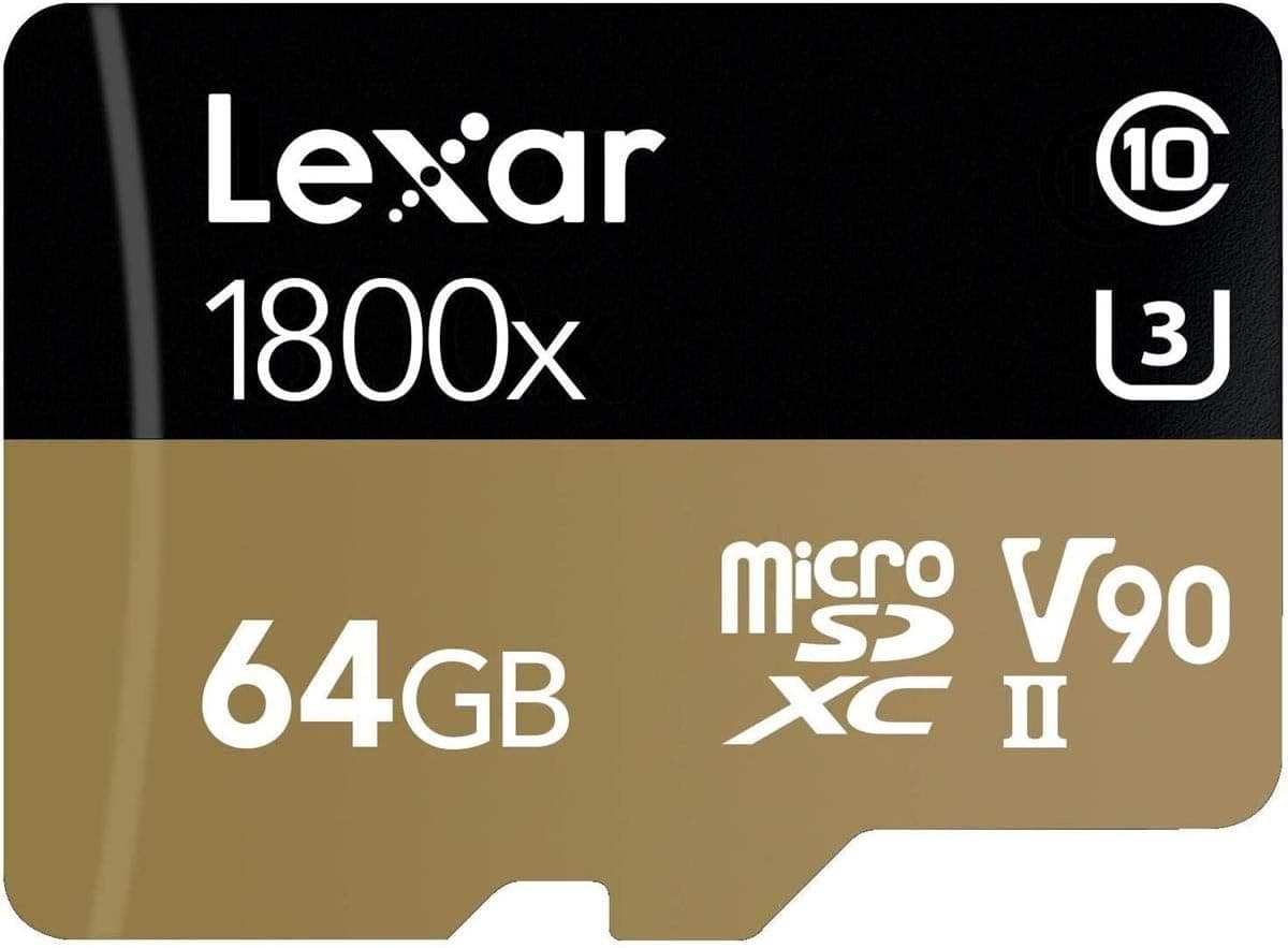 Lexarプロフェッショナル1800x microSDXC 128GB UHS-II W