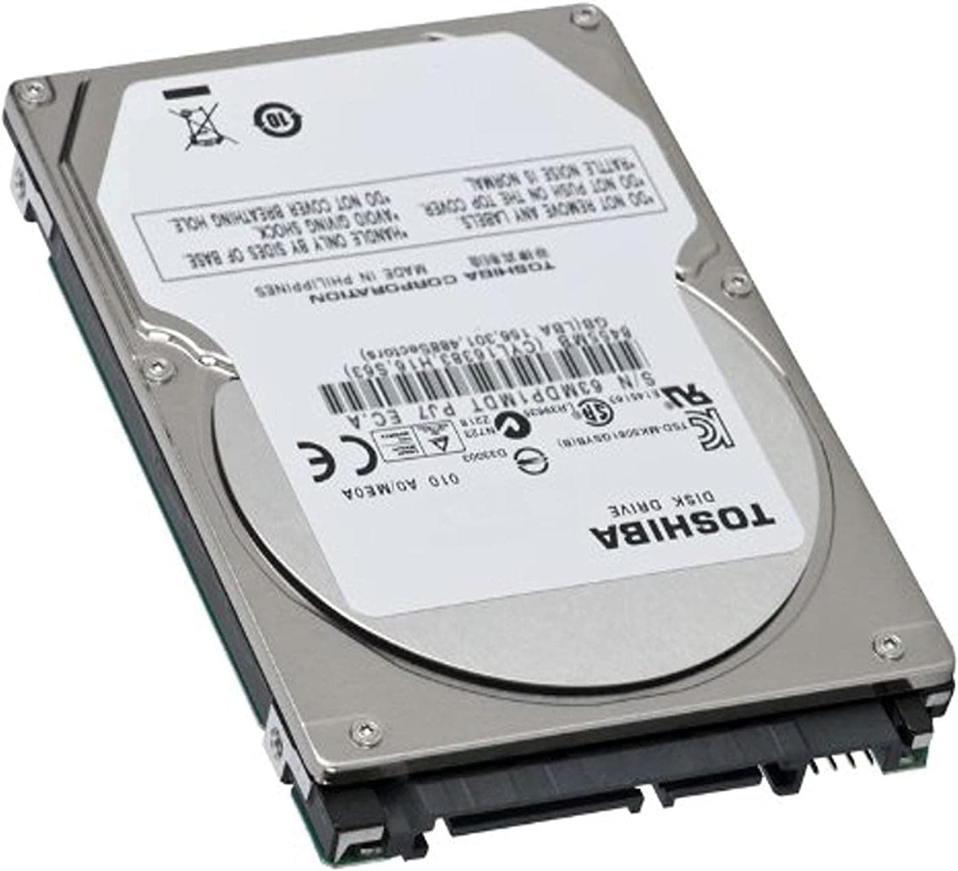 東芝 2.5型HDD MQ01ABF050 5400rpm 7mm(SATA 6Gb/s)