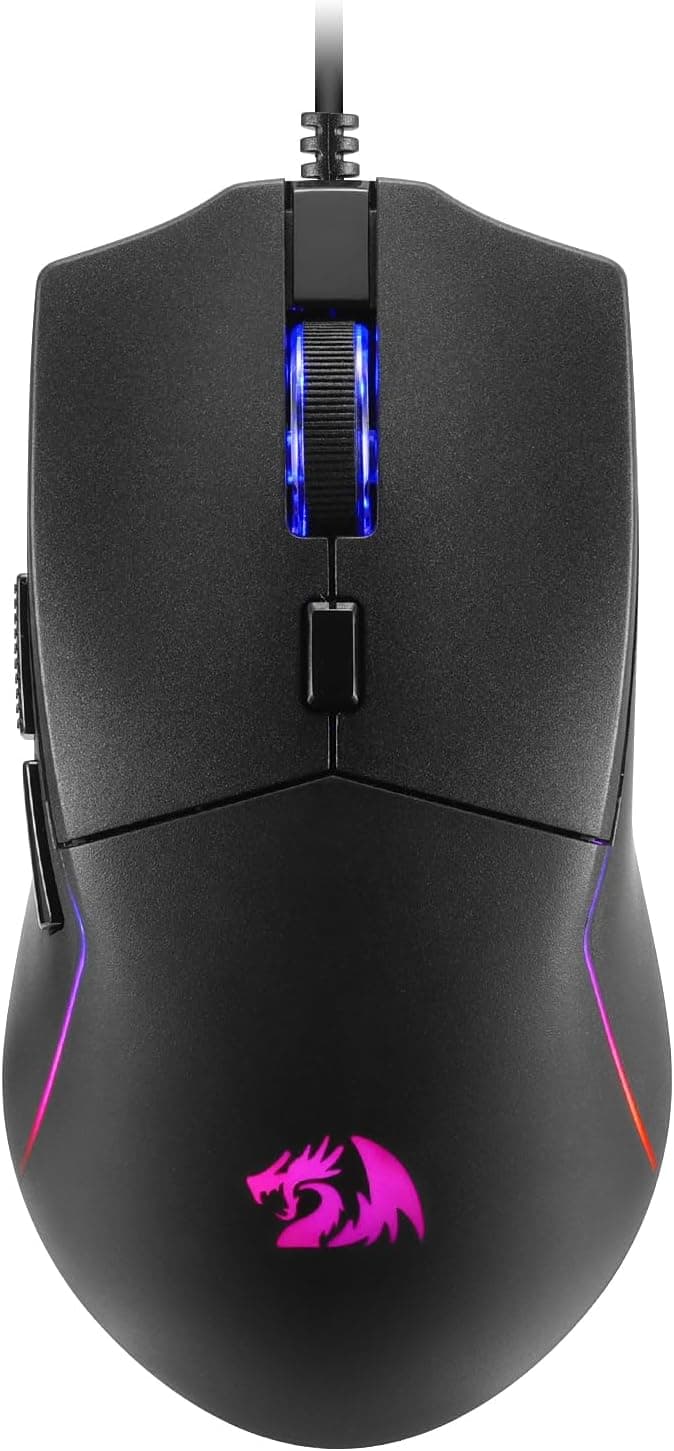 Redragon M730 有線RGBゲーミングマウス 10K DPI 軽量リマッピングキー