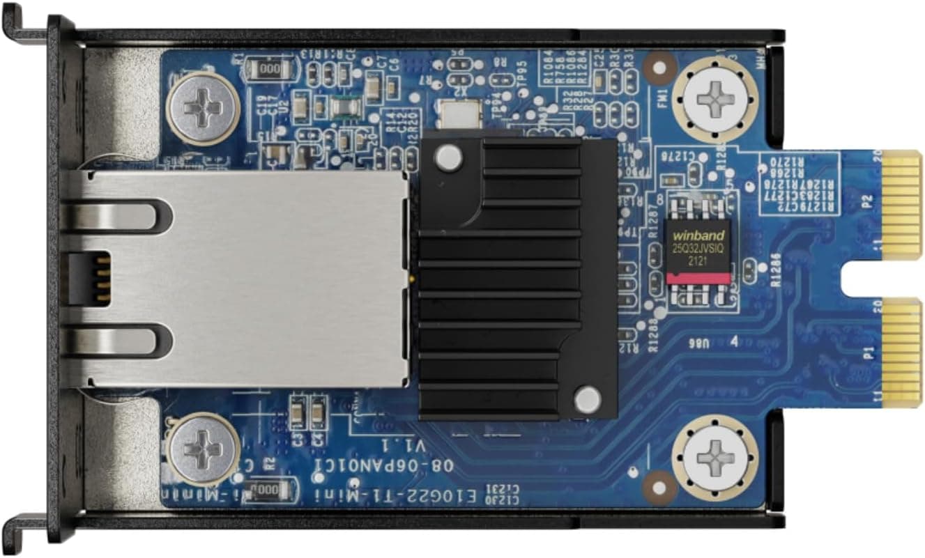 Synology E10G22-T1-Mini 10GbE SFP+アドインカード2ポート - 10GbE RJ-45ネットワークアップグレードモジュール。